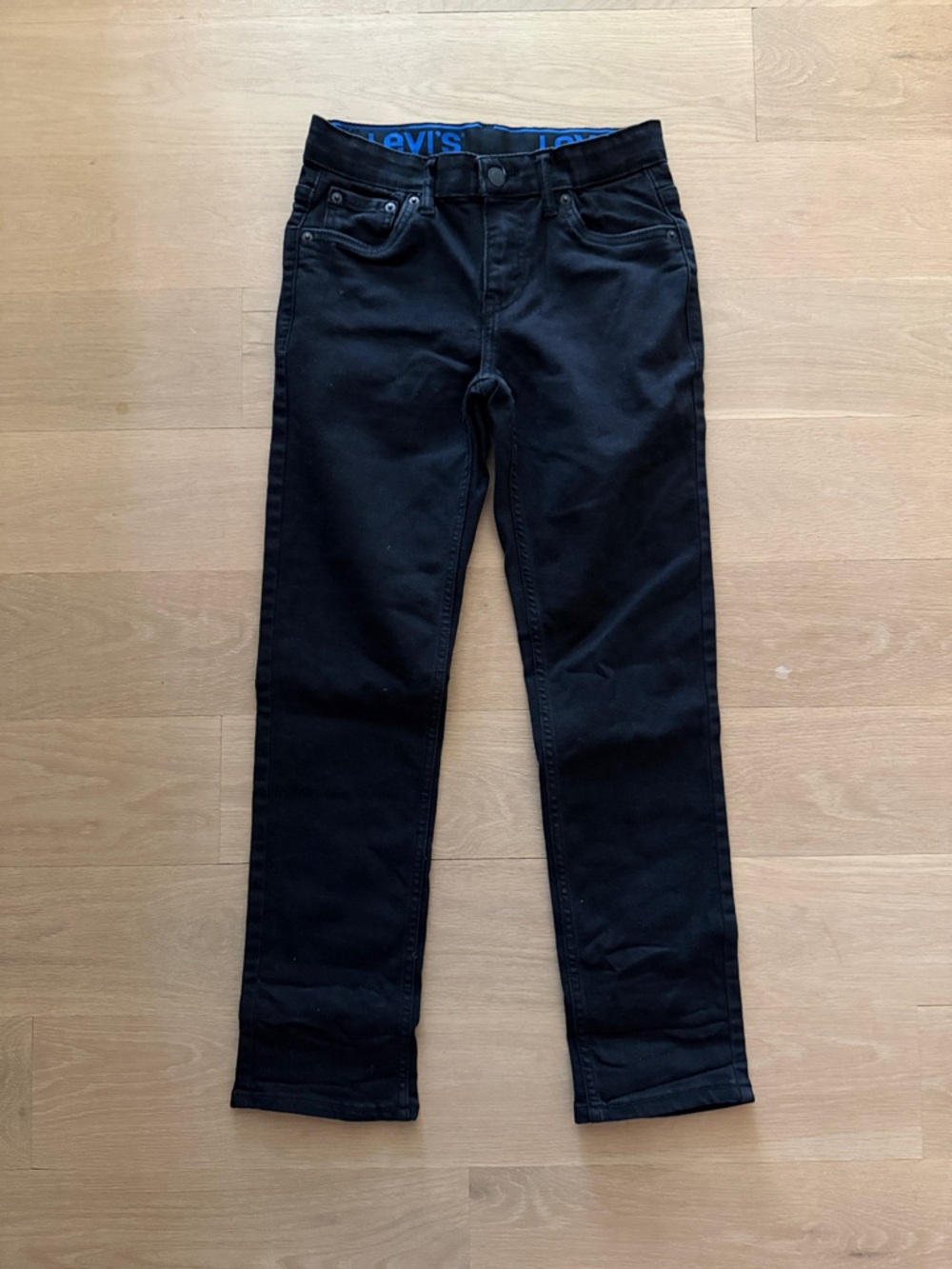 Boys Levi's Black Slim Jeans, size 10 Regular